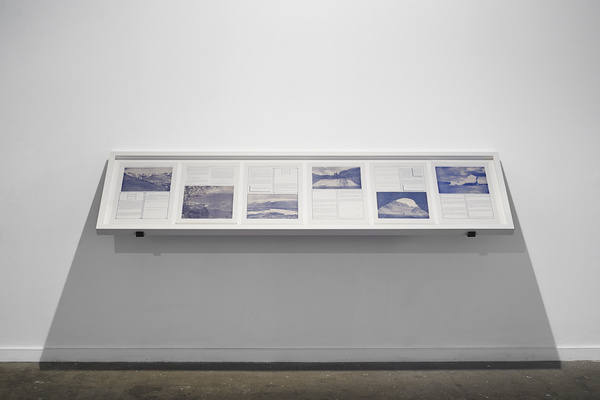 The Distance Between Us, 2013, Inkjet Prints, 184.5 X 45.5cm, Series Of 6, Edition Of 3 + Ap. Photography: Jack L. Dunbar