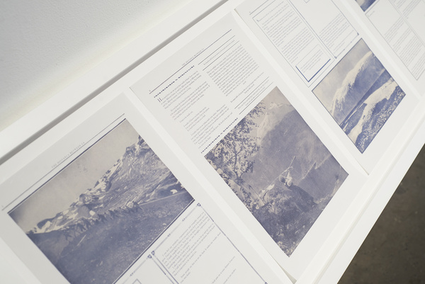 The Distance Between Us, 2013, Inkjet Prints, 184.5 X 45.5cm, Series Of 6, Edition Of 3 + Ap. Photography: Jack L. Dunbar