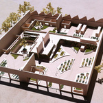 The Tram Gardens   Scale Model 