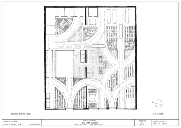 The Tram Gardens   Technical Drawings   Floor Plan 