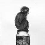 Somebody I Used To Know, Lithographic Print On Bfk Reeves, 40x27cm, 2012
