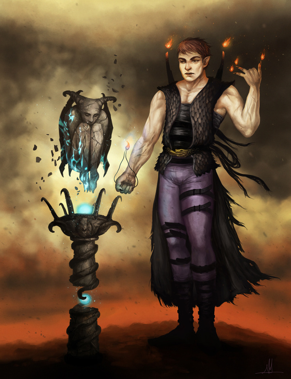 Sorcerer And Sprite