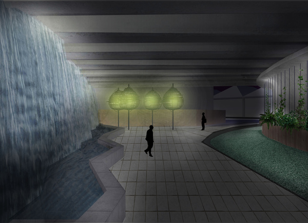 Common Ground   Underpass At Night