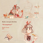 Scrumptious! Concept Sketches