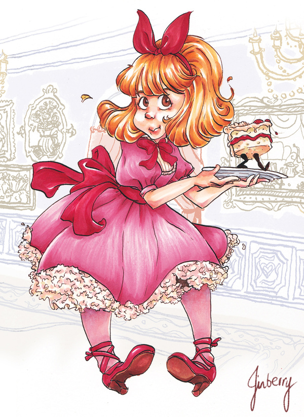 Scrumptious! Main Characters Concept Art