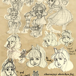 Scrumptious! Character Sketches