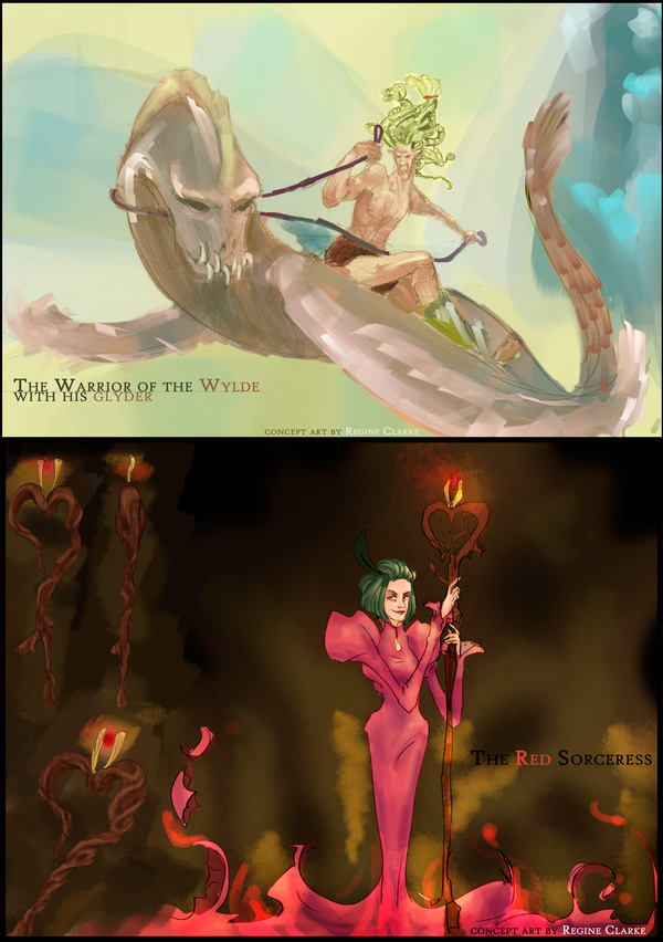 Warrior Of The Wylde / The Red Sorceress