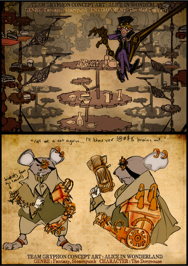 The Mad Tea Party / The Dormouse