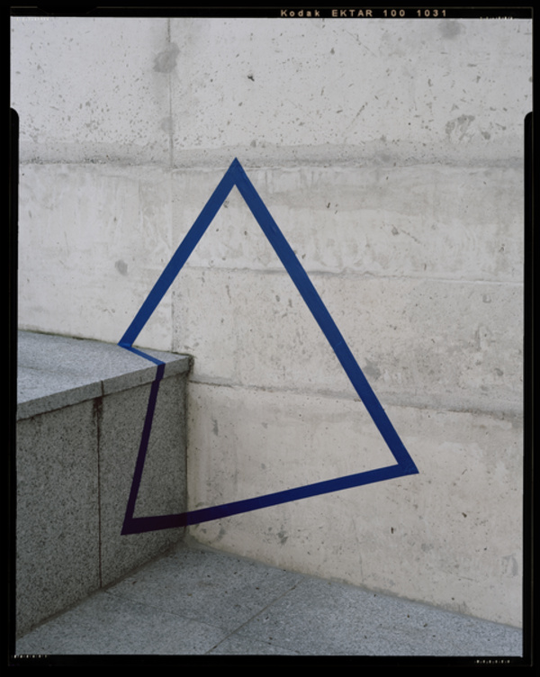Triangle V, 2013 From Ephemeral Sculptures Series