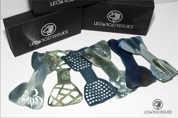 Leo & Rodriguez Packaging With Metal Bow Tie 