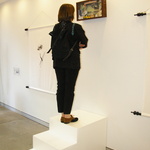 Landescape Box #1, Interactive Installation With Staircase.