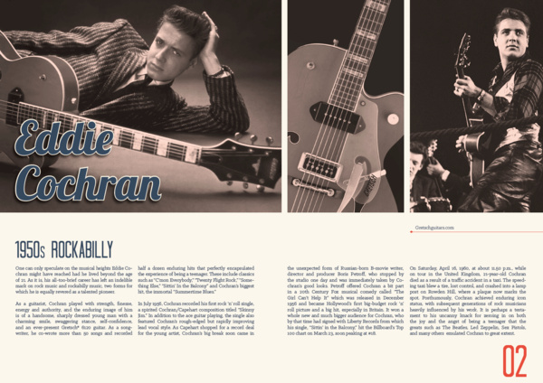 Retro Magazine Spread