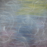 Ice Dance, Egg Tempera On Plywood. 610x610cm