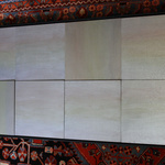Urban Rainbow, Egg Tempera On Plywood. 630x1240cm
