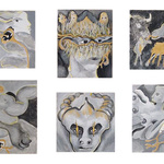 Picasso's Orgy Studies 1 To 6