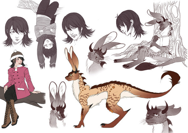 Jasper & Miyuko: Character Design