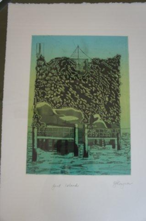 Sydney Foreshores Series Section Of Goat Island 