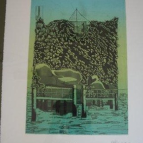 Sydney Foreshores Series Section Of Goat Island 