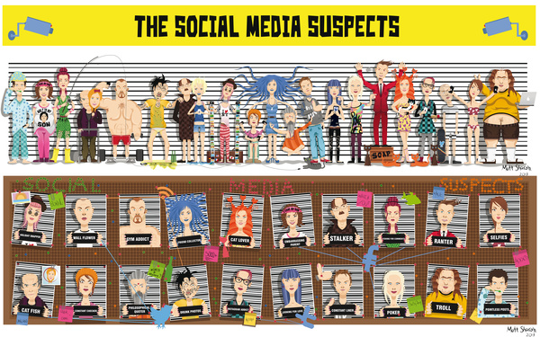 The Social Media Suspects