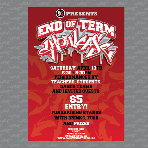 End Of Term Showcase Poster   Dg Dance Studios