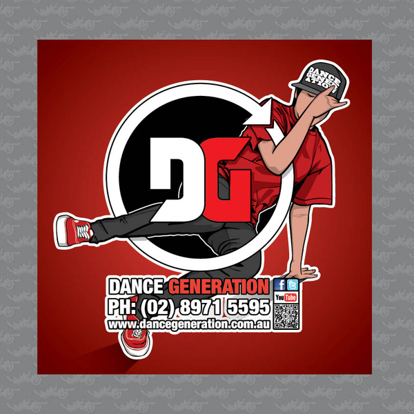 B Boy Signage   Dg Dance Studios