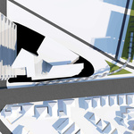 Common Ground   Aerial Of Pedestrian Footbridge