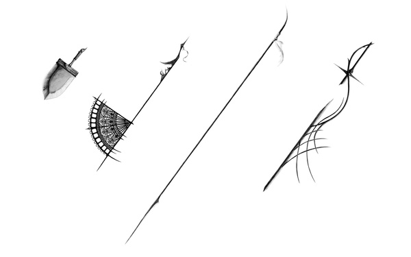 Weapons Concept Art