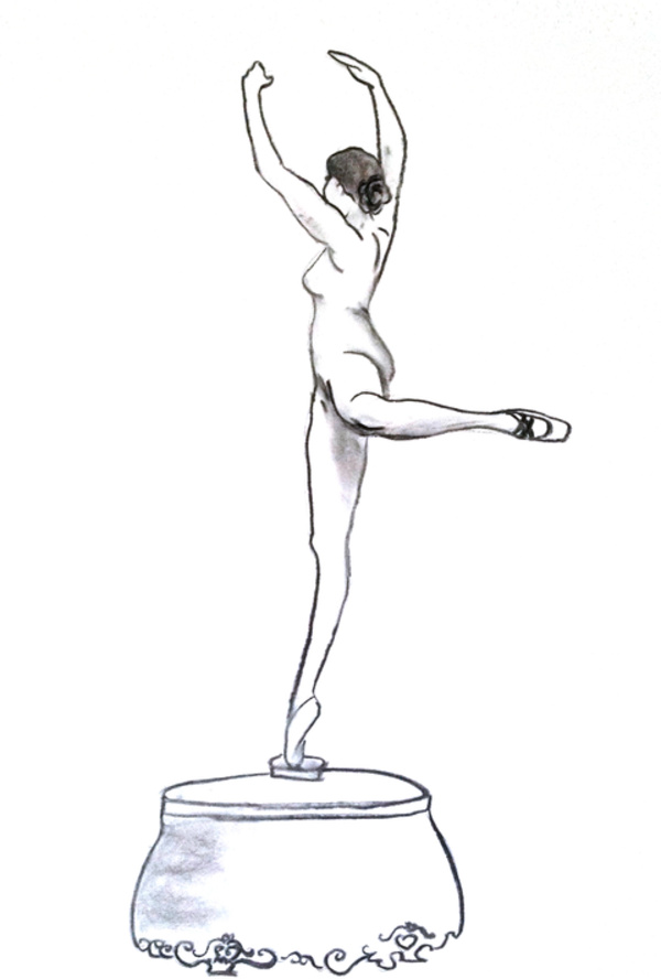Real Life Music Box Ballerina 