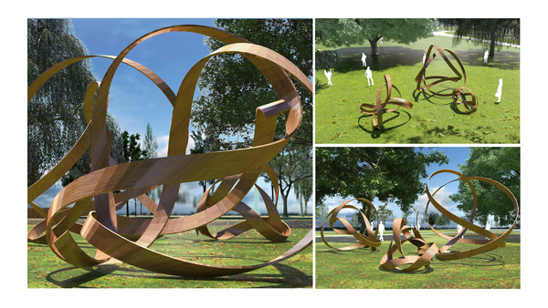 Expressing Pi   Walkway Pavilion