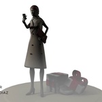 3 D Character Model "Anne Porter"