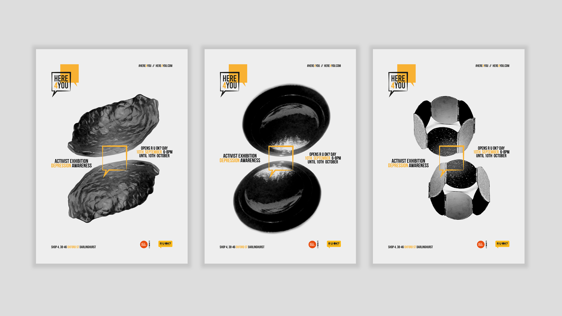 Here 4 You Promotional Posters