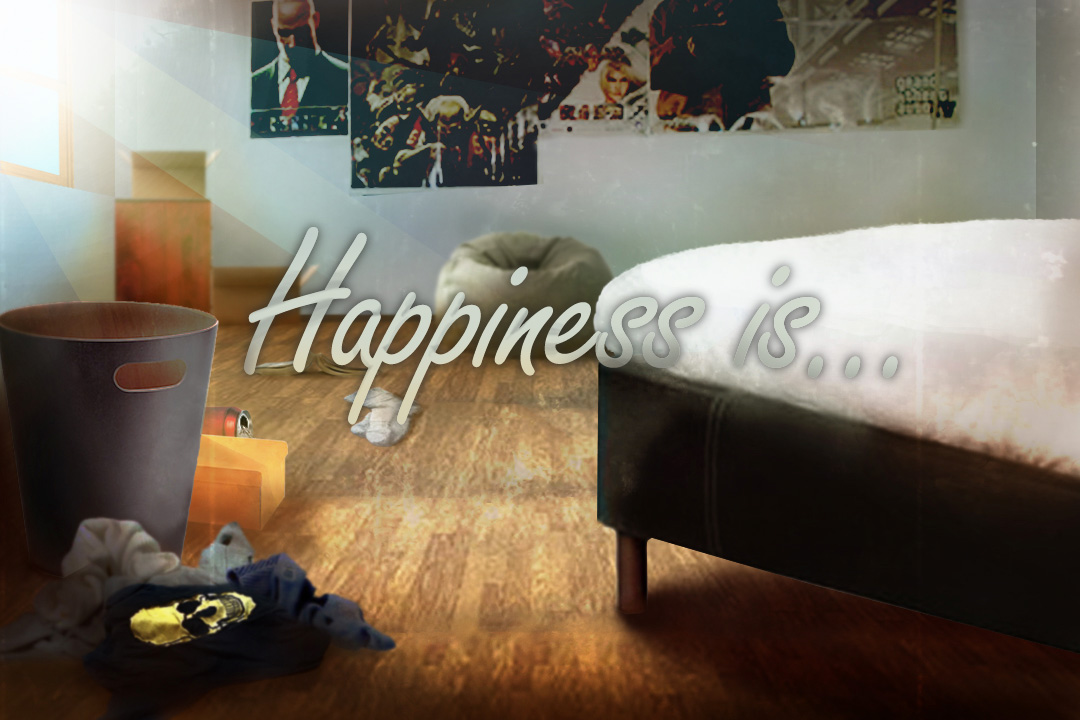 Happiness is...