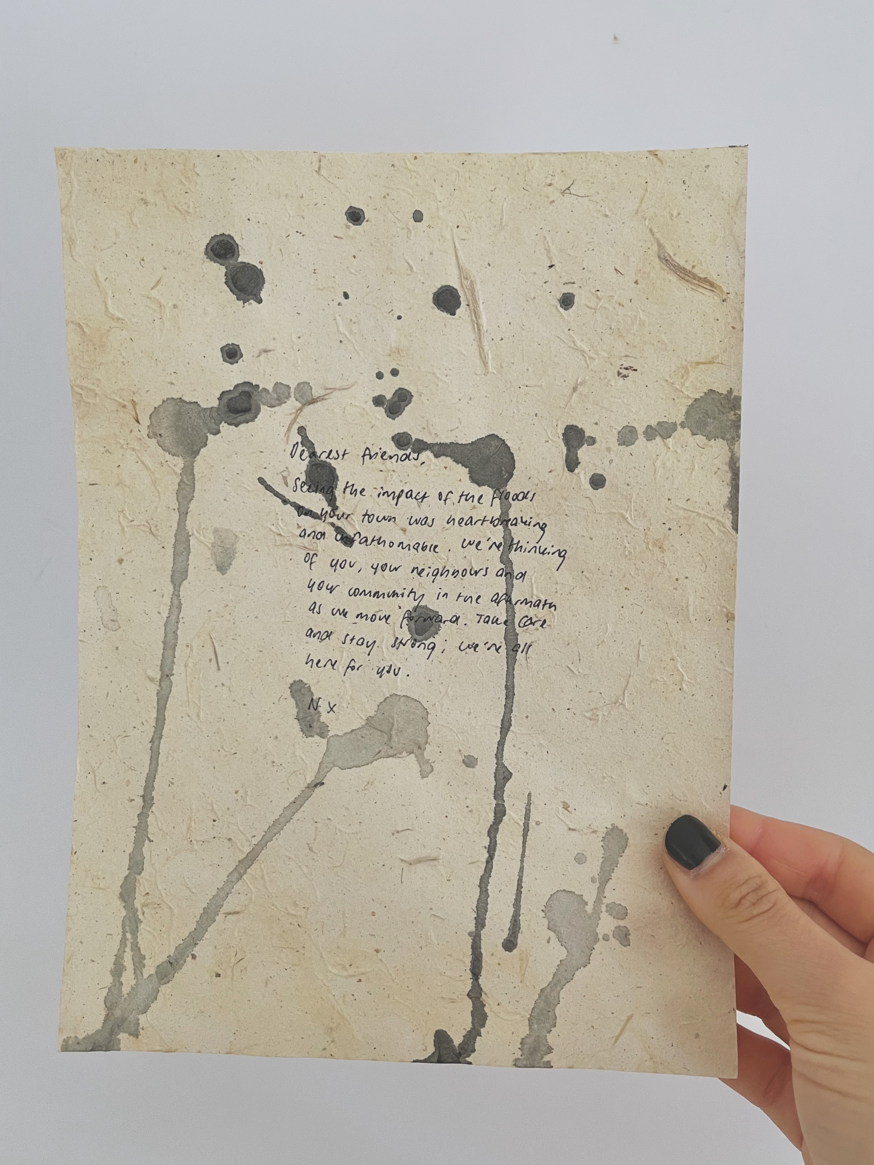 'Letters to the Floods' Pia Hagberg August 2022