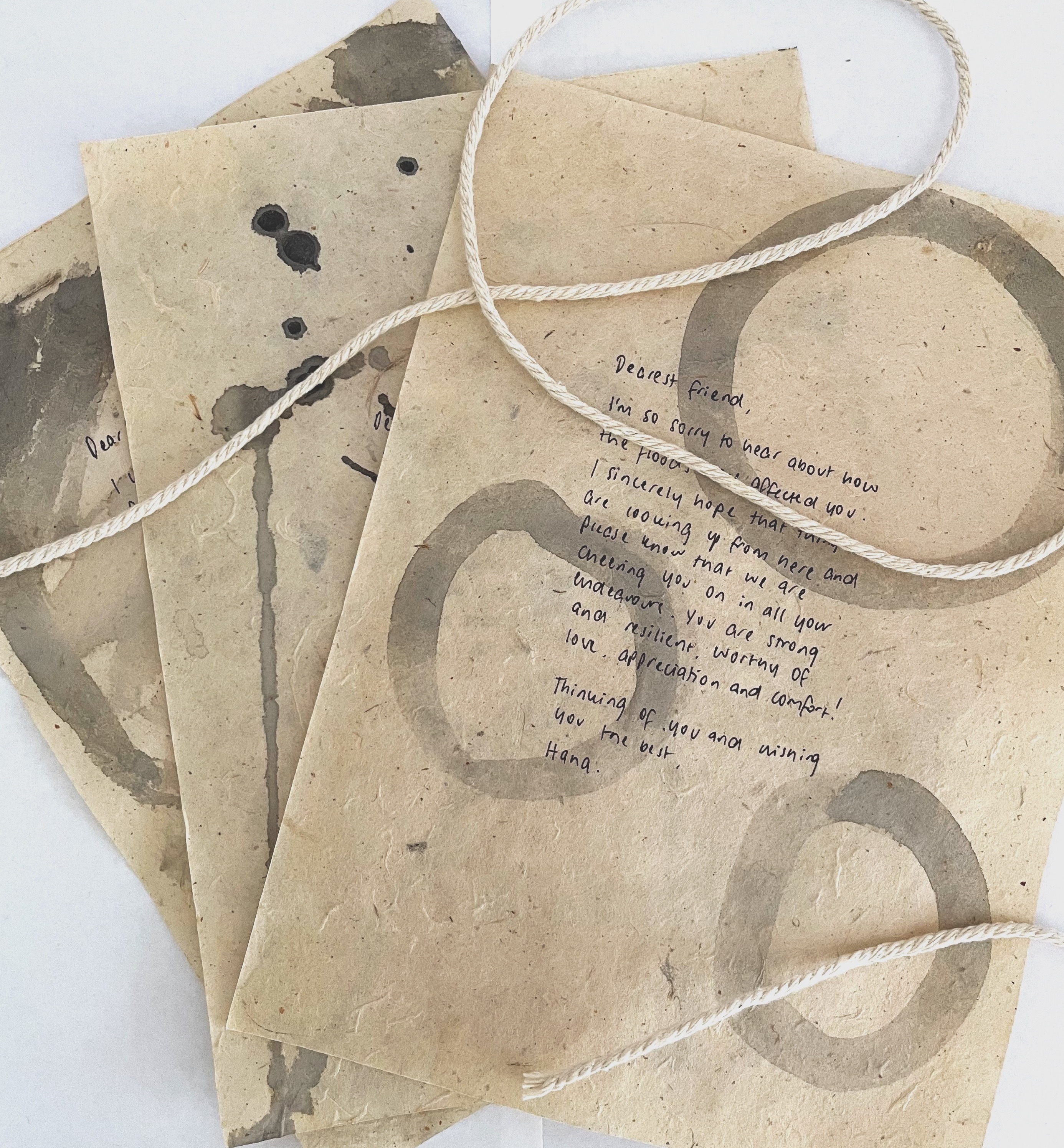 'Letters to the Floods' Pia Hagberg August 2022