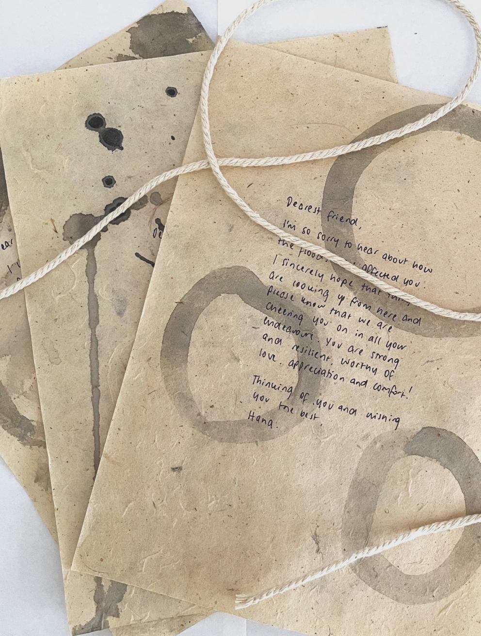 'Letters to the Floods' Pia Hagberg August 2022