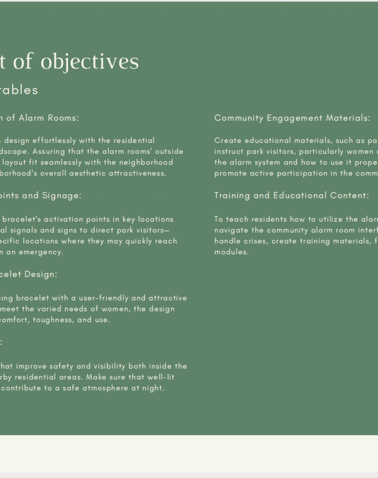 SafeHarbor: Empowering Communities in Shugang Ecological Sports Park (2023)