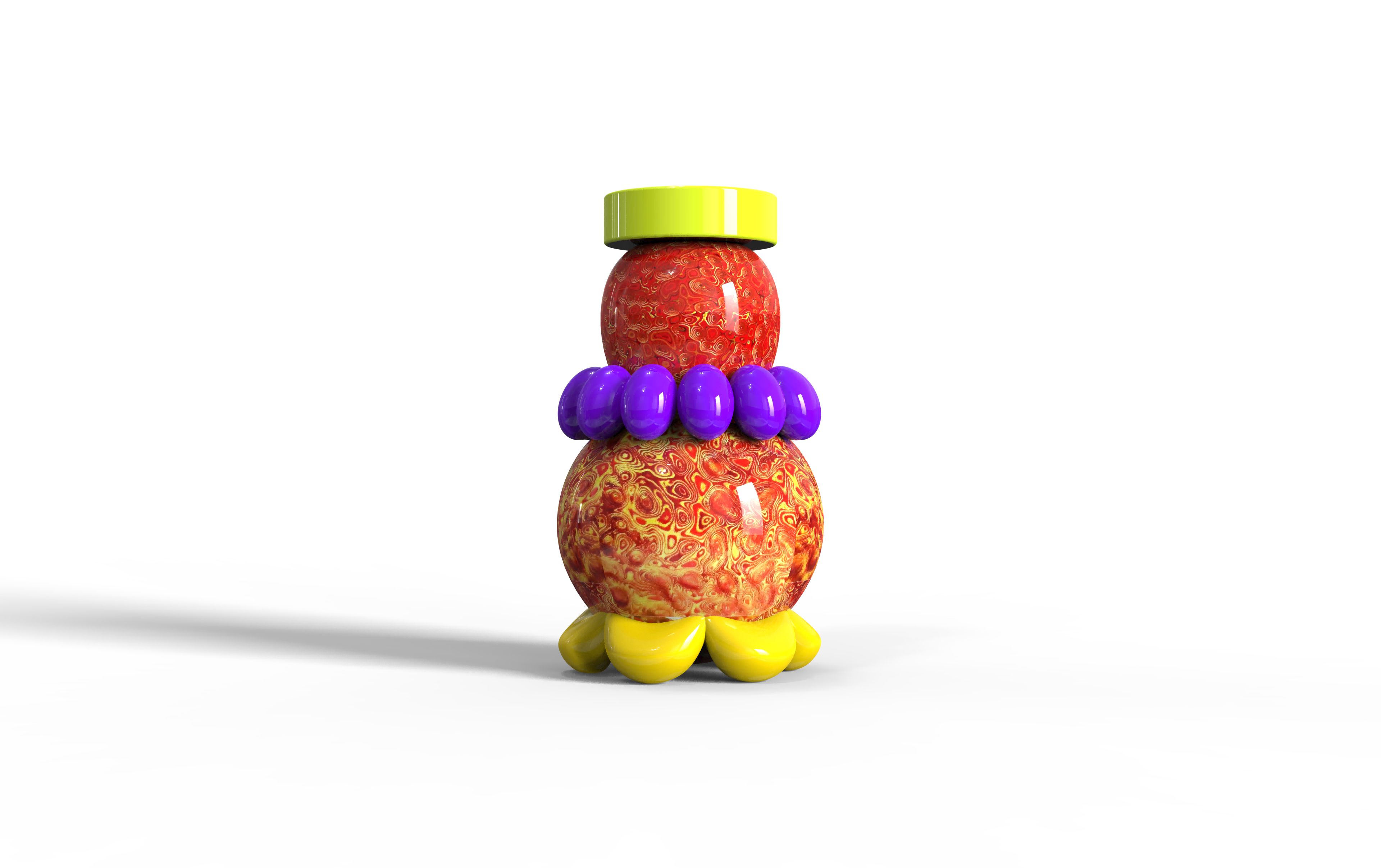 Food series, Tanghulu on Lacquer