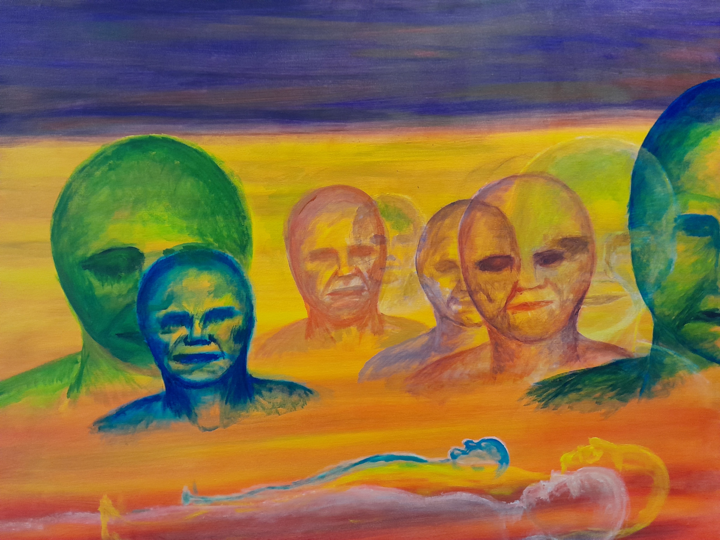 Self-portrait as Gemini Ghost