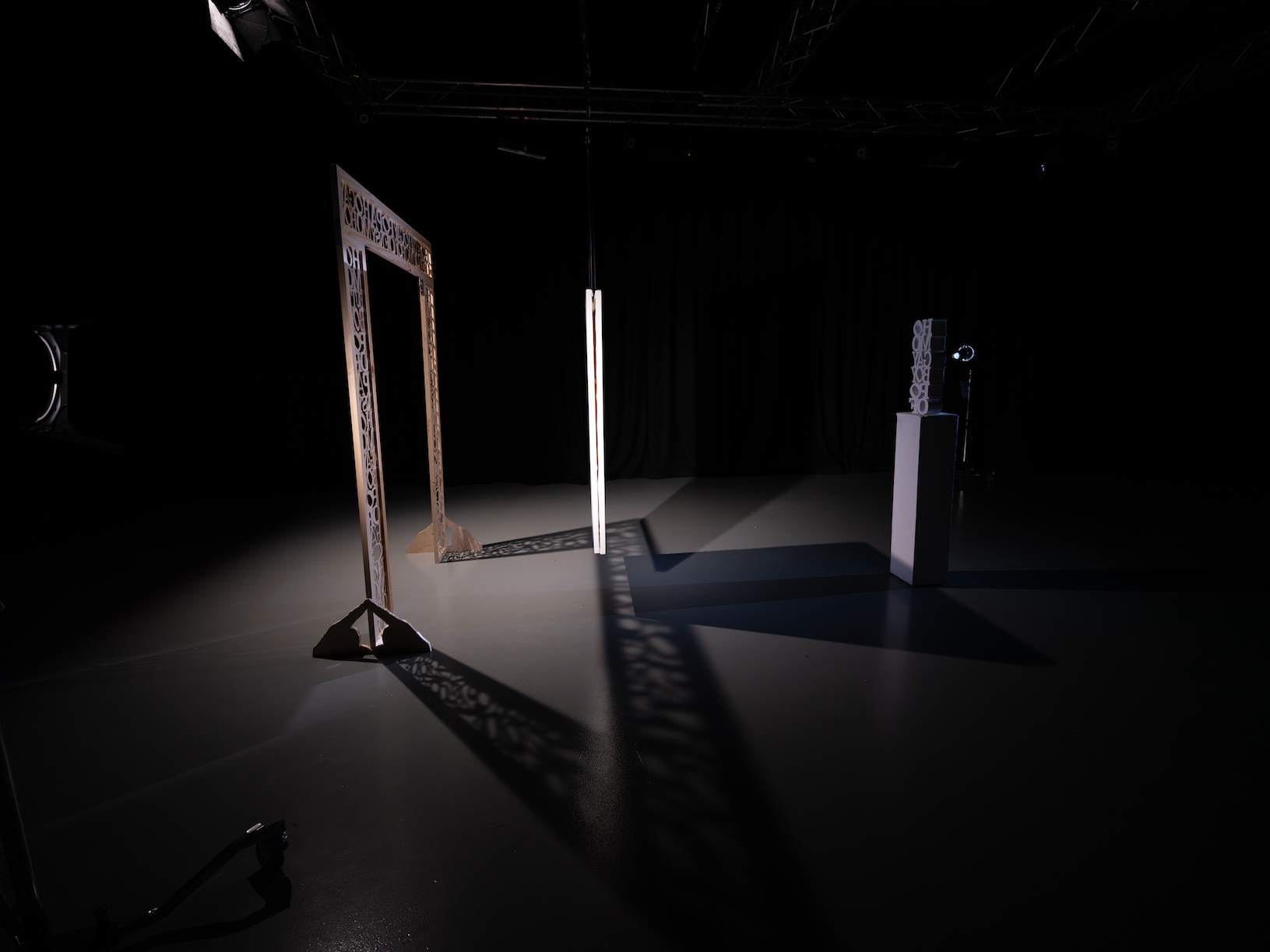 Portraits and Sculpture (Installation shot)