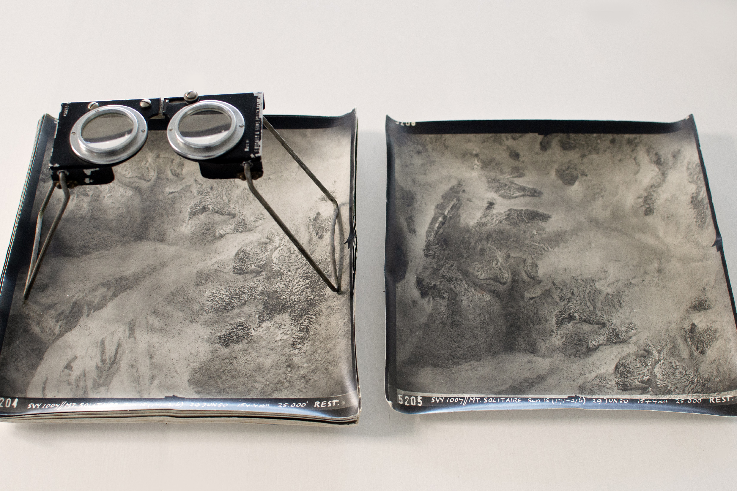 'Held Suspended', 2024. Digital print on poplin