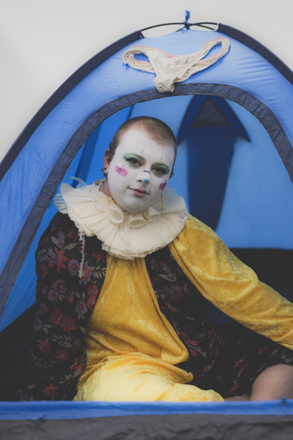 '(In)visible', 2024. Performance, installation (photo by Fiona Wolf)