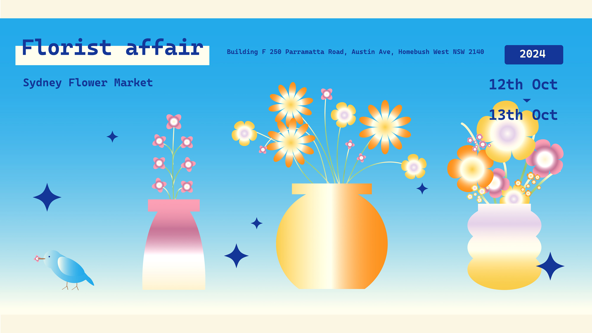 'Florist affair', 2024. Digital work