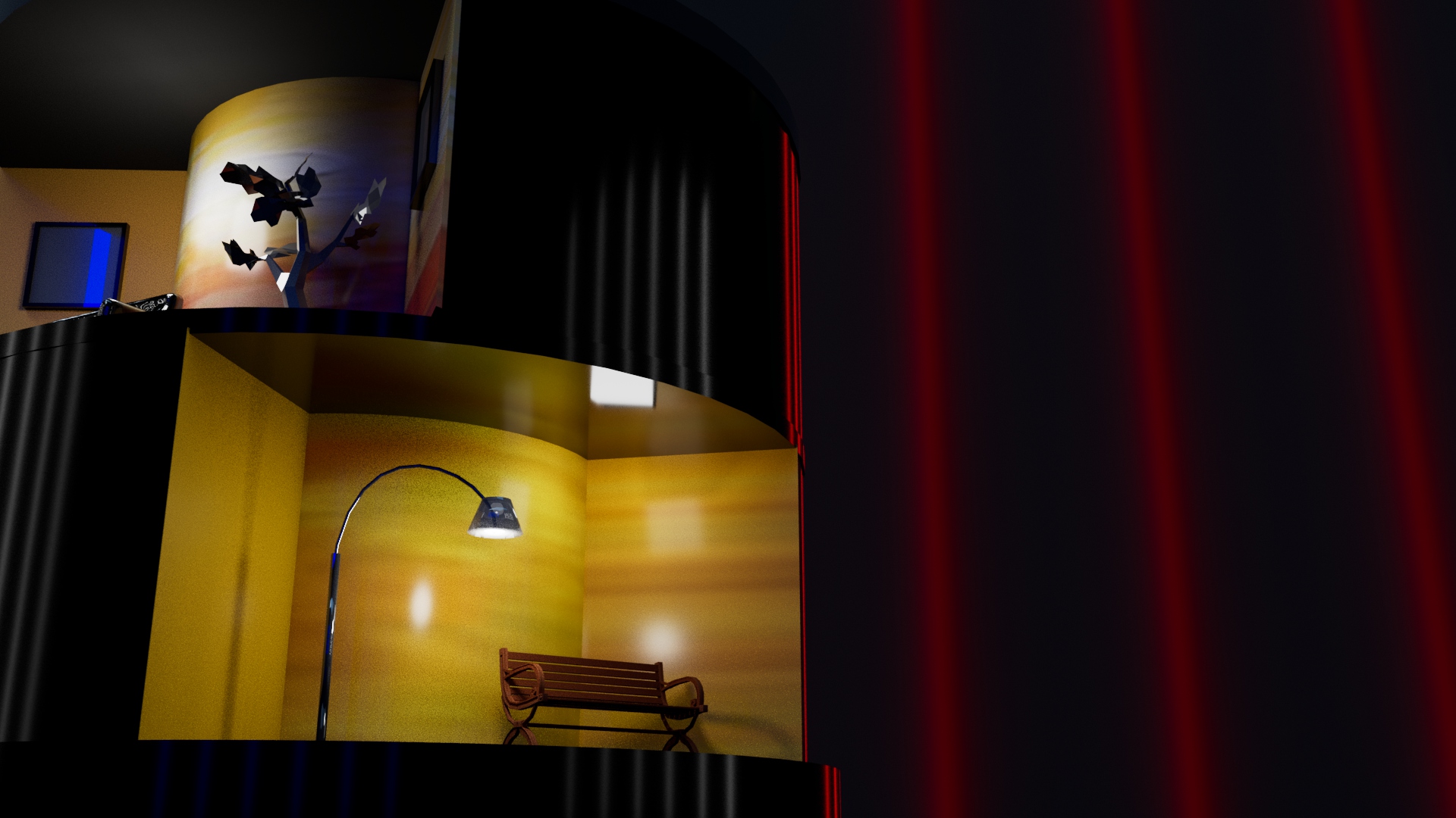 'Reel- Rover', 2024. 3D Visualization
