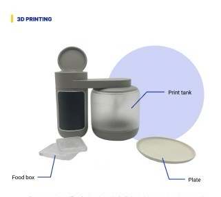 '3D food printer for baby', 2022. 3D printing