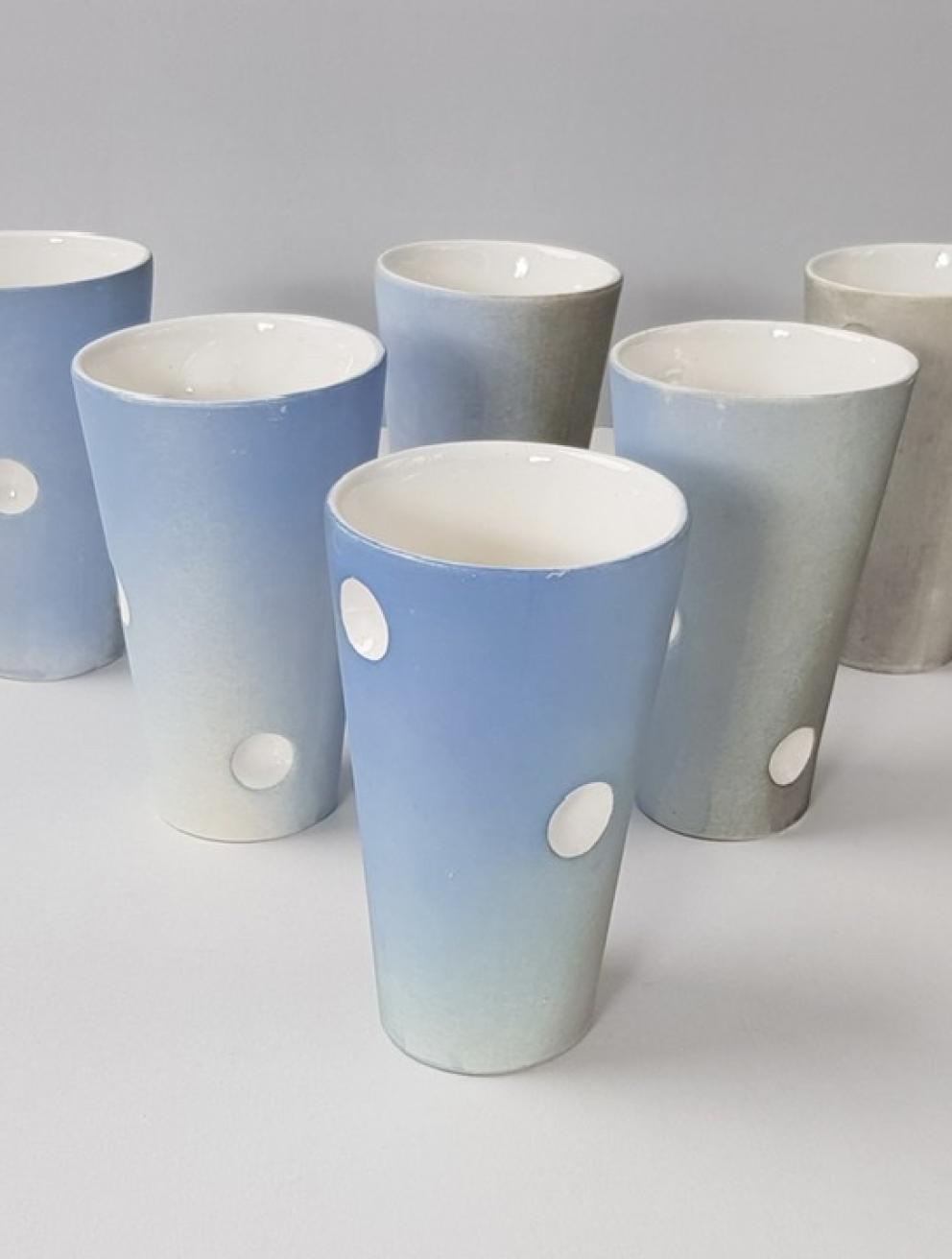 Daybreak to Dusk	2023	Slipcast ceramic
