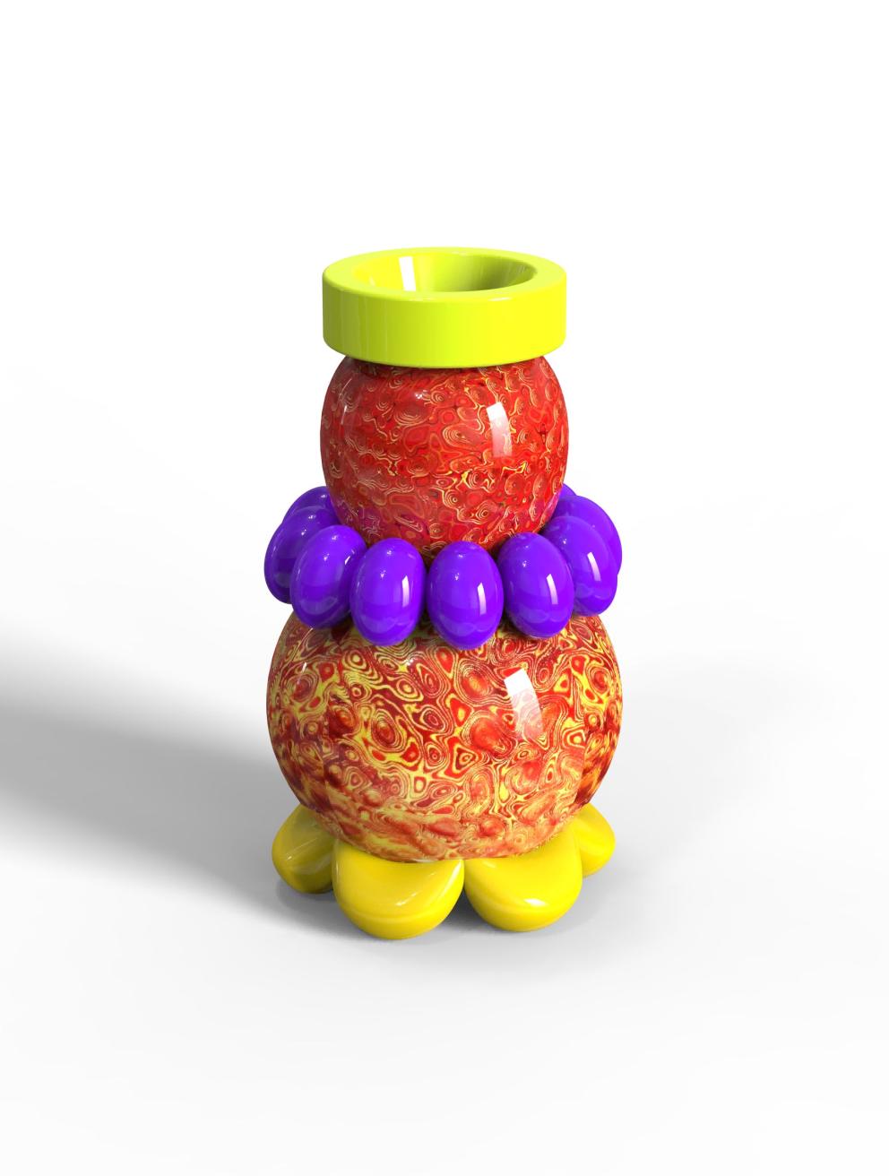 Food series, Tanghulu on Lacquer