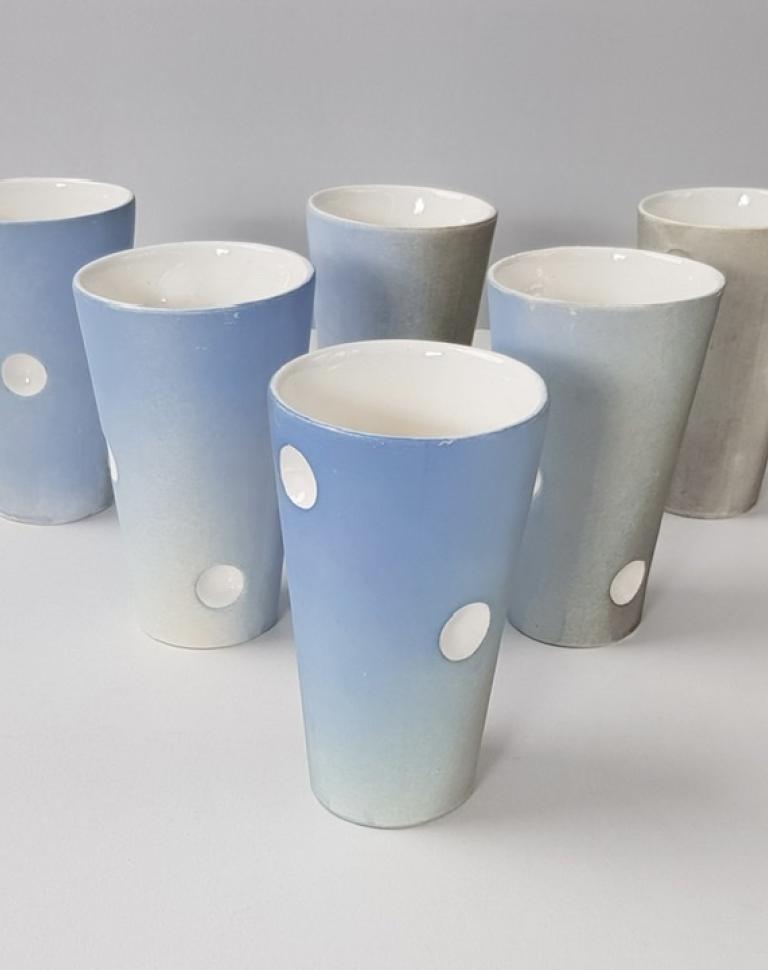Daybreak to Dusk	2023	Slipcast ceramic