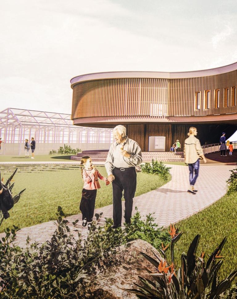 'AgriForo Agritourism Complex', 2023. 3D Render