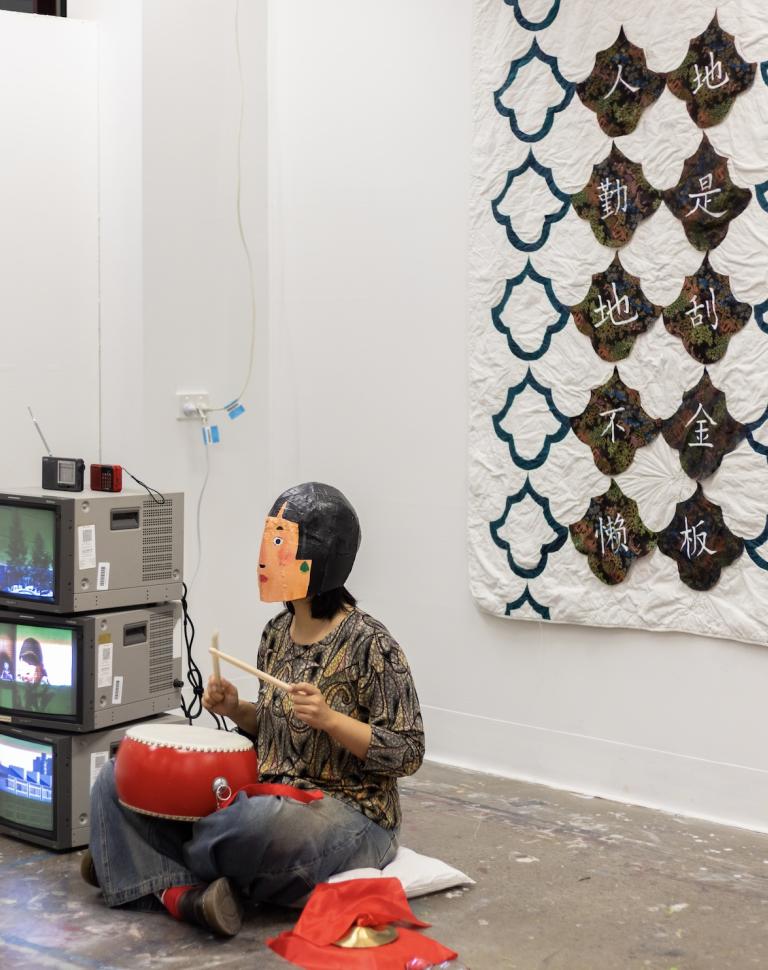 'iwv fén', 2024. Performance, installation, video