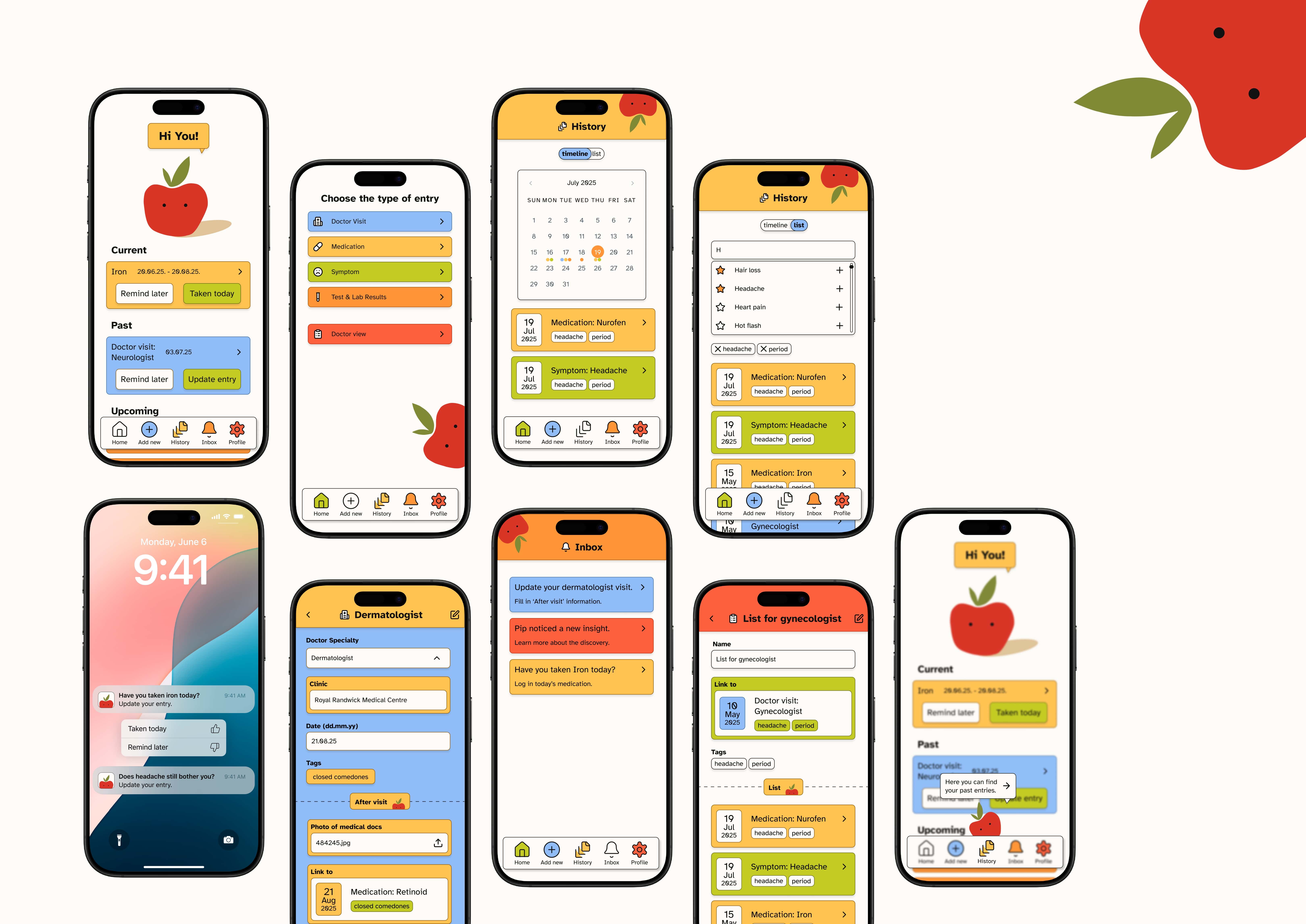 'Pip's Prototypes', 2025. Digital phone application